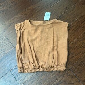 a new day Women's tan Blouse
